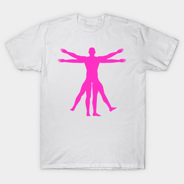 vitruvian man T-Shirt by samzizou